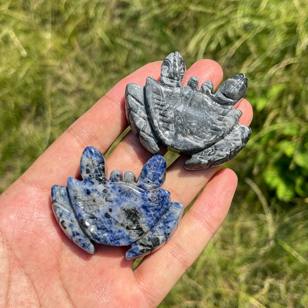 Natural Crystal Tranquil Crab Carving