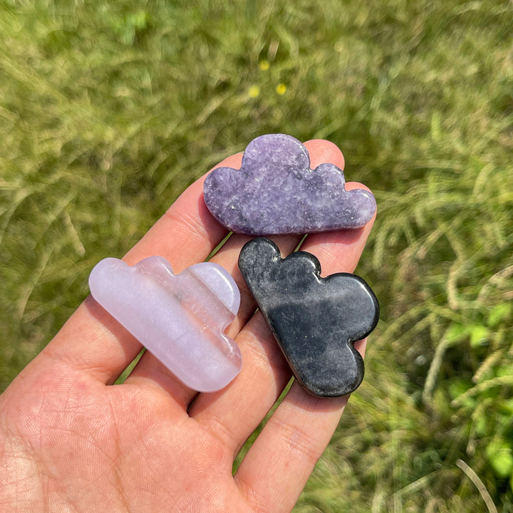 Natural Crystal Mini Cloud Carving