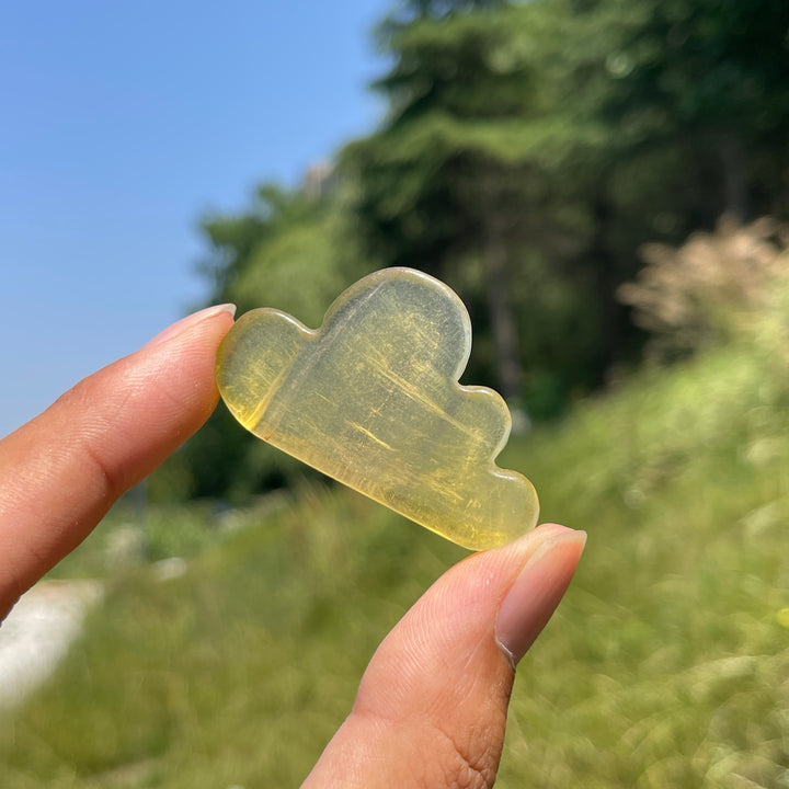 Natural Crystal Mini Cloud Carving