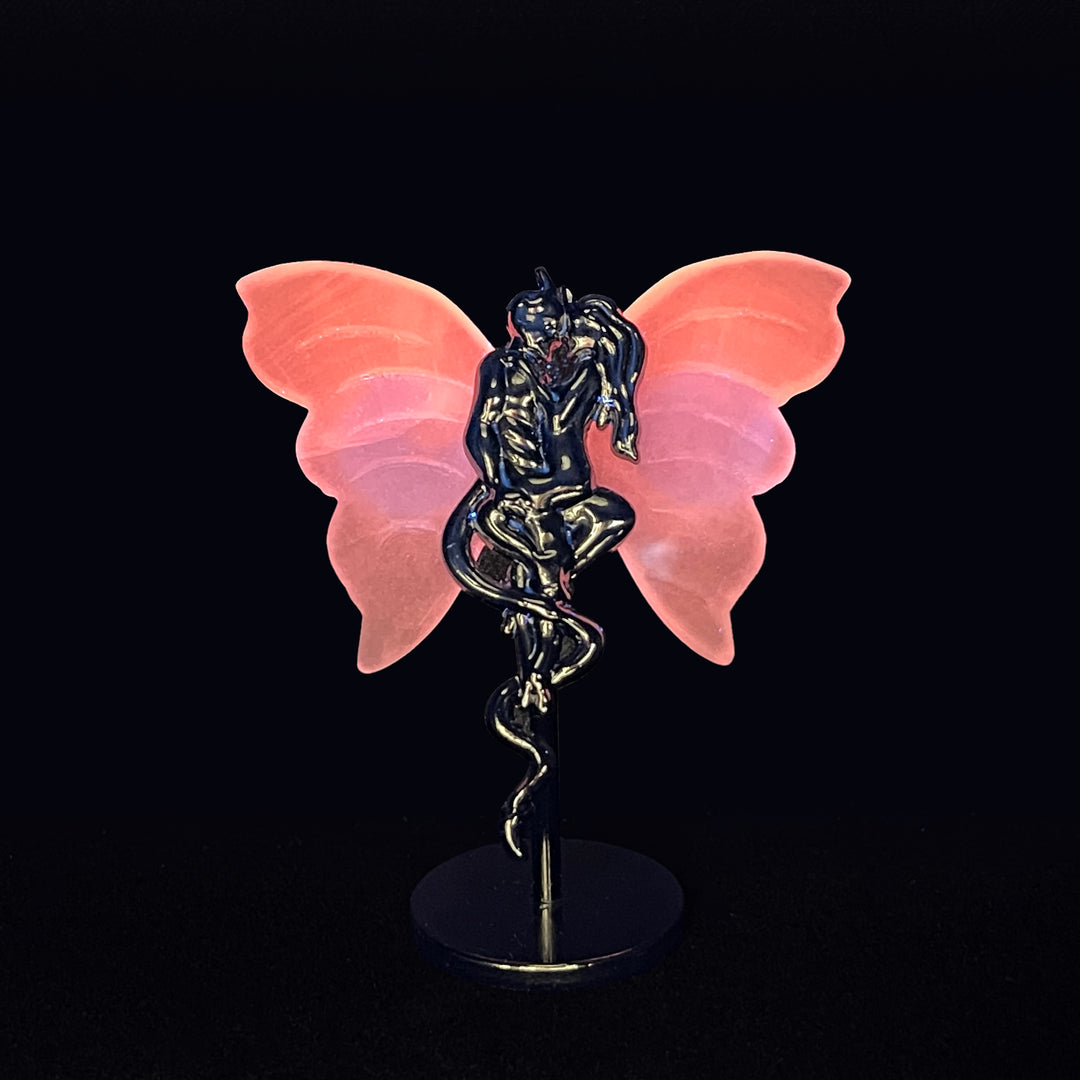 Natural Crystal Angel & Demon Wings