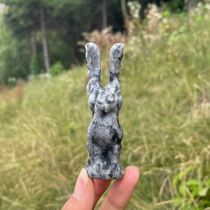 Natural Crystal Griffin Carving