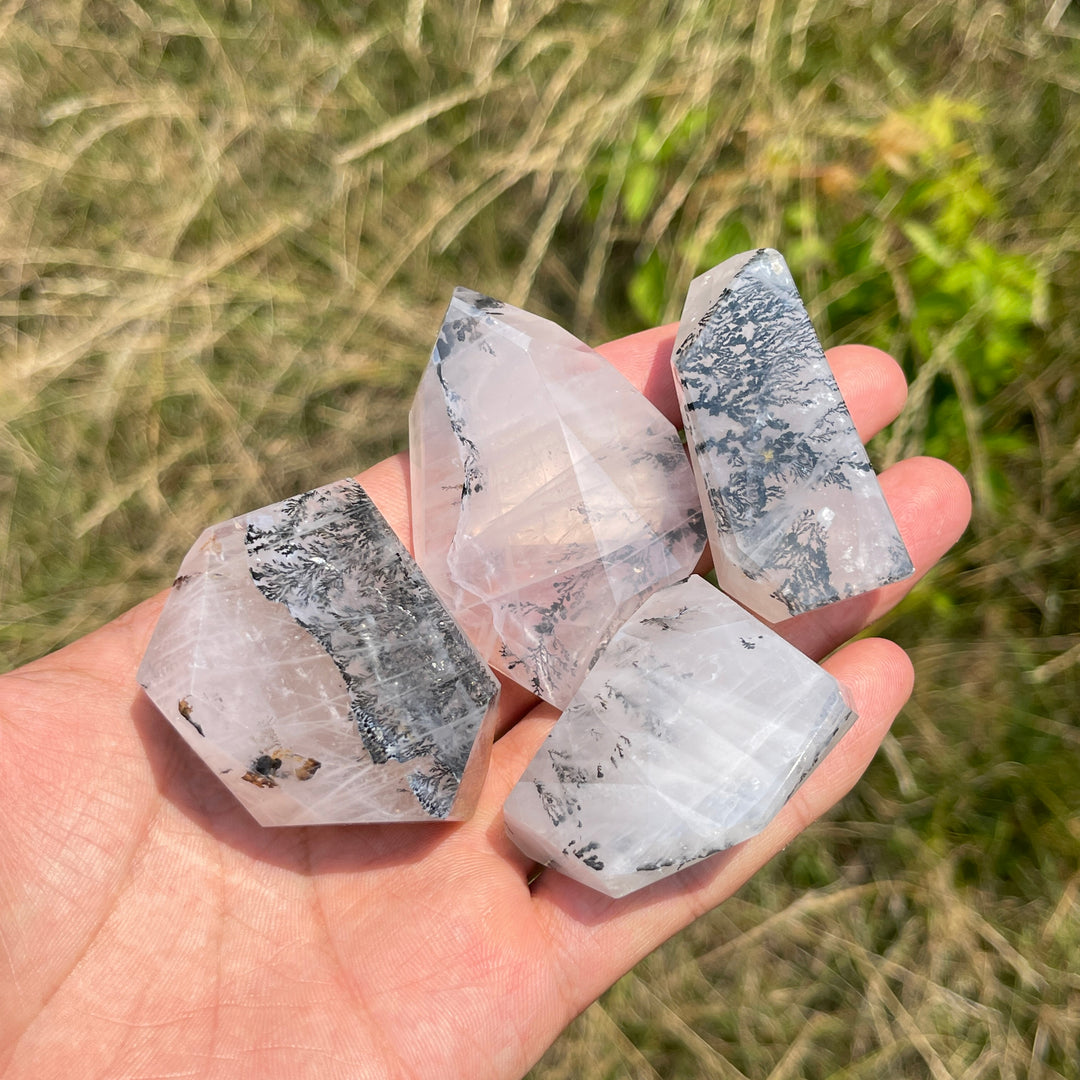 Unique,Natural Crystal Dendritic Quartz Freeform
