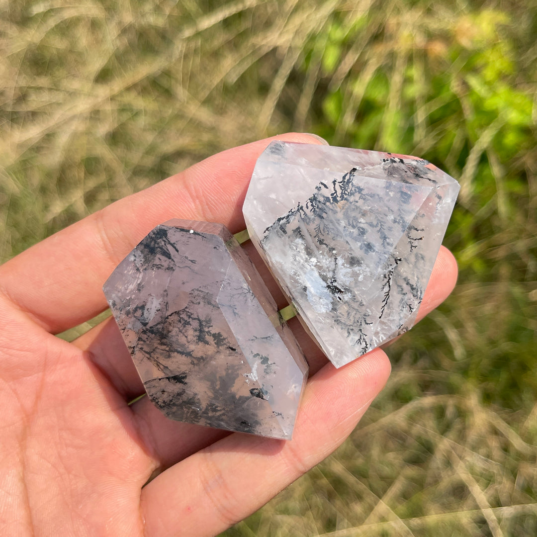Unique,Natural Crystal Dendritic Quartz Freeform