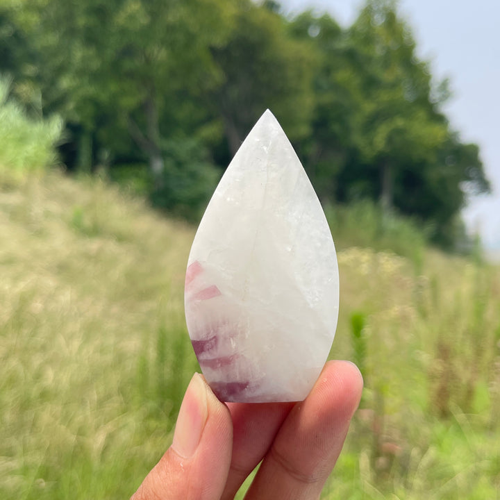 Natural Crystal Pink Tourmaline Teardrop