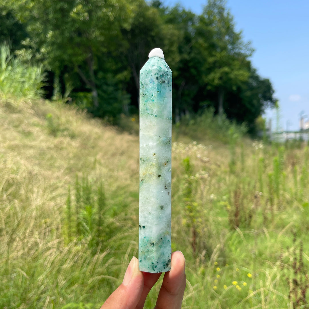 Natural Crystal Phoenix Stone Point