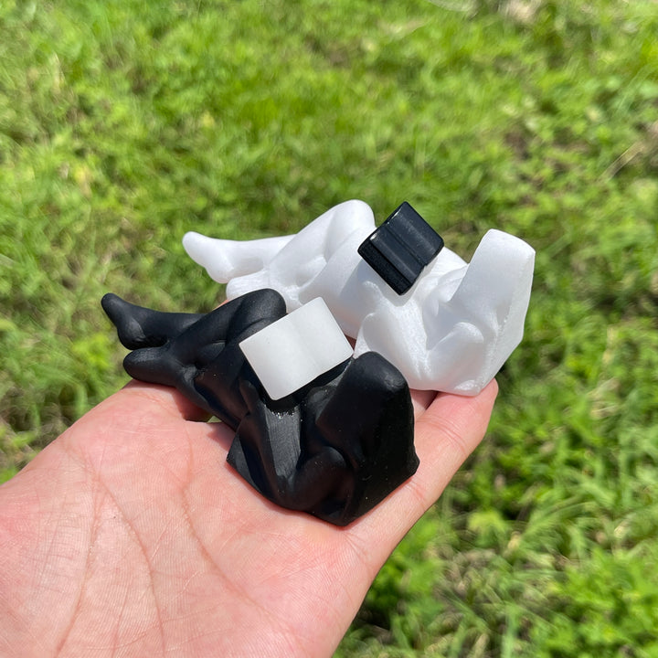 Natural Crystal Reading Ghost Lady Carving