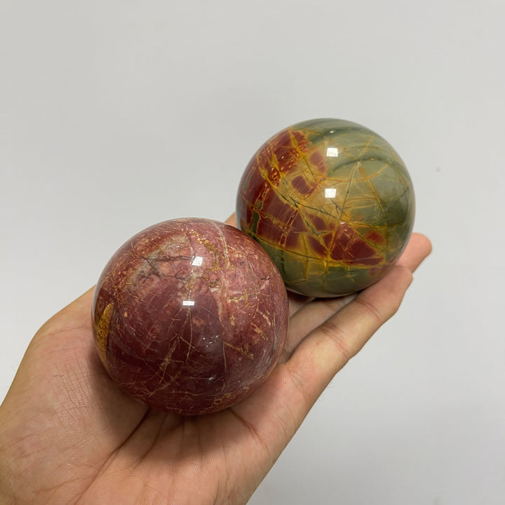 Natural Crystal Noreena Jasper Sphere