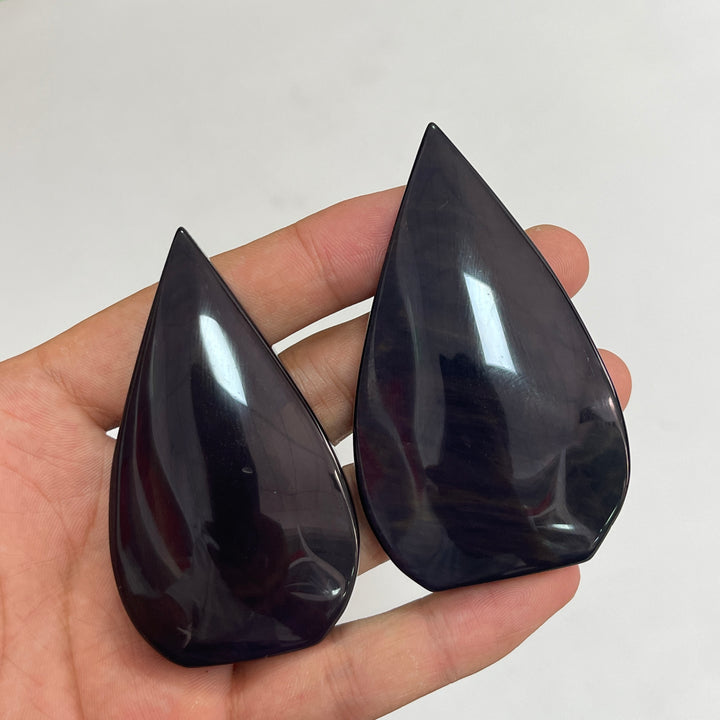 Rainbow Obsidian Teardrop