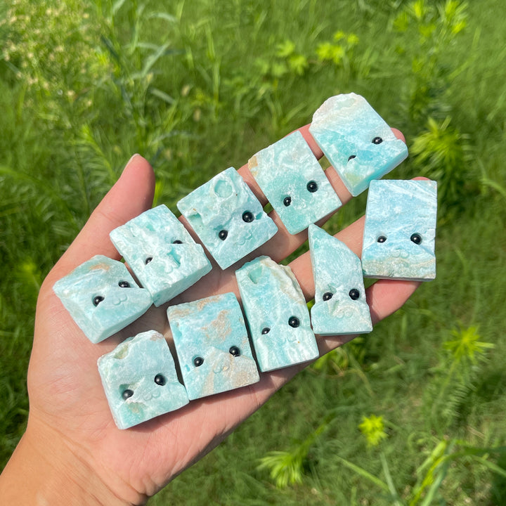 Natural Crystal Hemimorphite Groot Carving