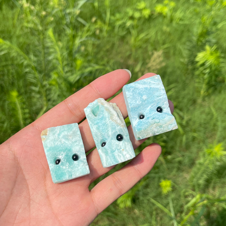 Natural Crystal Hemimorphite Groot Carving