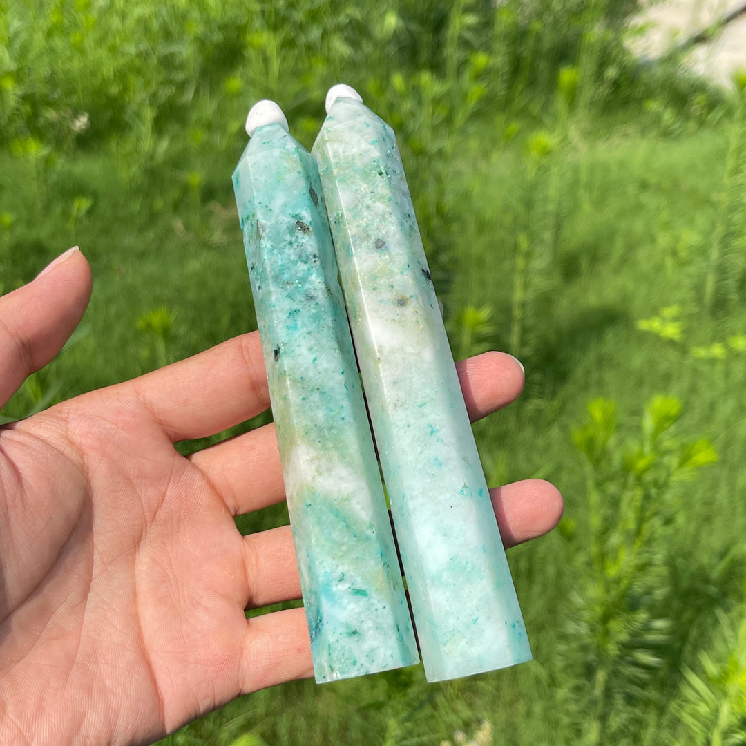 Natural Crystal Phoenix Stone Point
