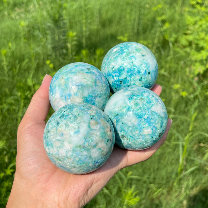Natural Large Phoenix Stone Crystal Sphere