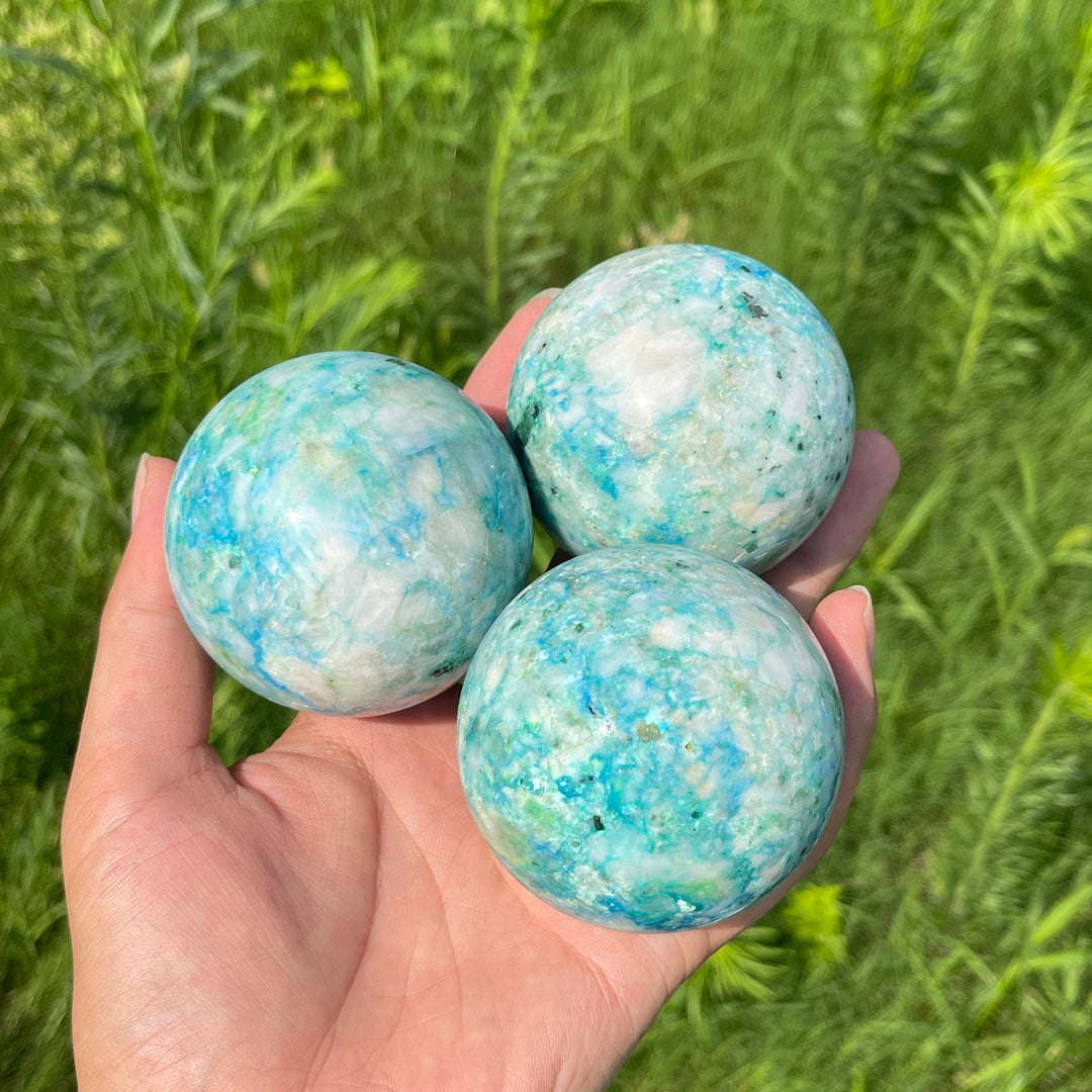 Natural Large Phoenix Stone Crystal Sphere