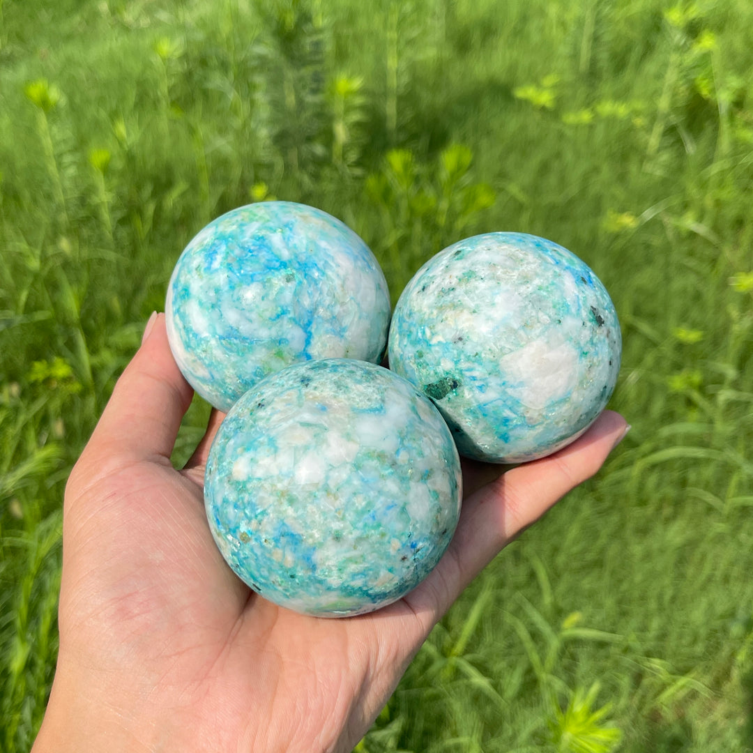 Natural Large Phoenix Stone Crystal Sphere