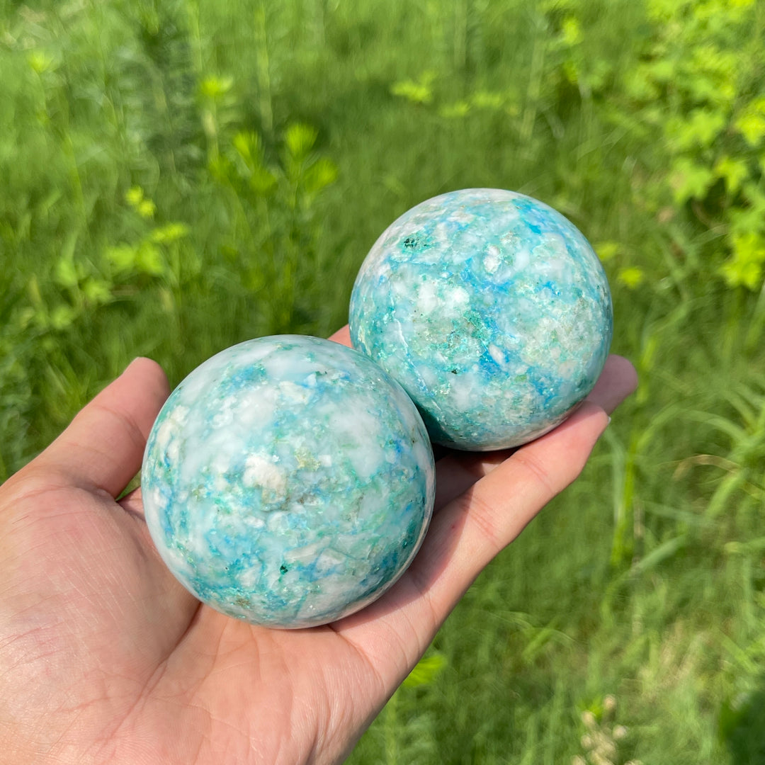 Natural Large Phoenix Stone Crystal Sphere