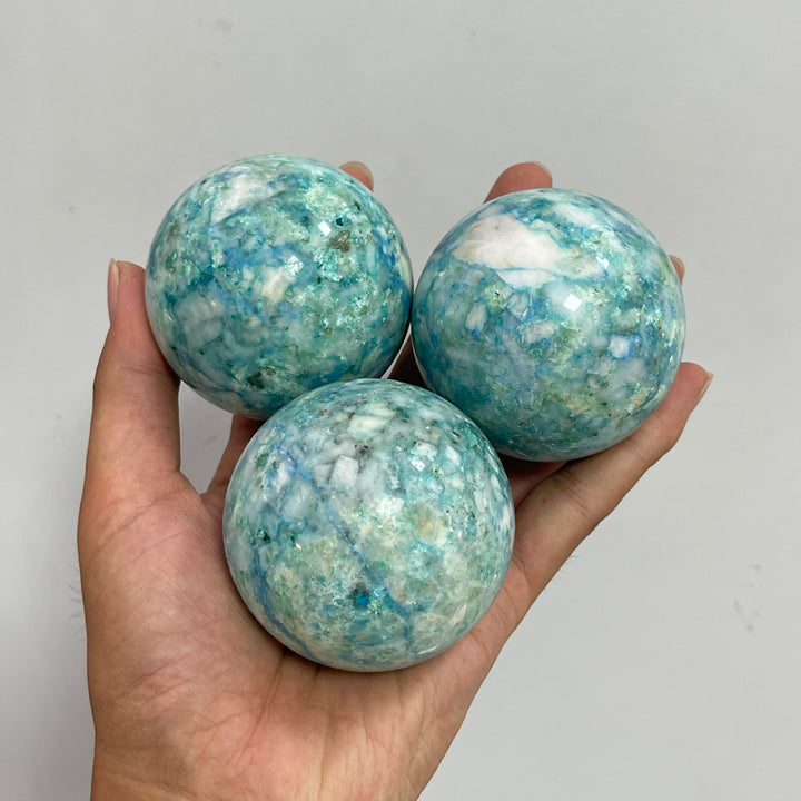 Natural Large Phoenix Stone Crystal Sphere