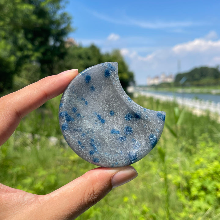 Natural Crystal K2 Moon Bowl