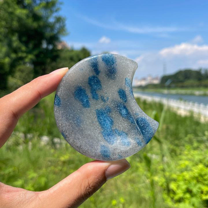 Natural Crystal K2 Moon Bowl
