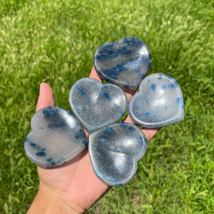 Natural Crystal K2 Heart Bowl