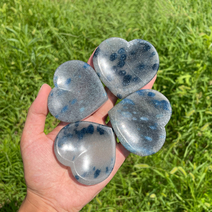 Natural Crystal K2 Heart Bowl