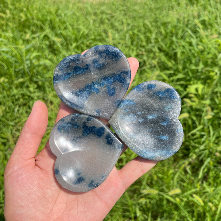 Natural Crystal K2 Heart Bowl
