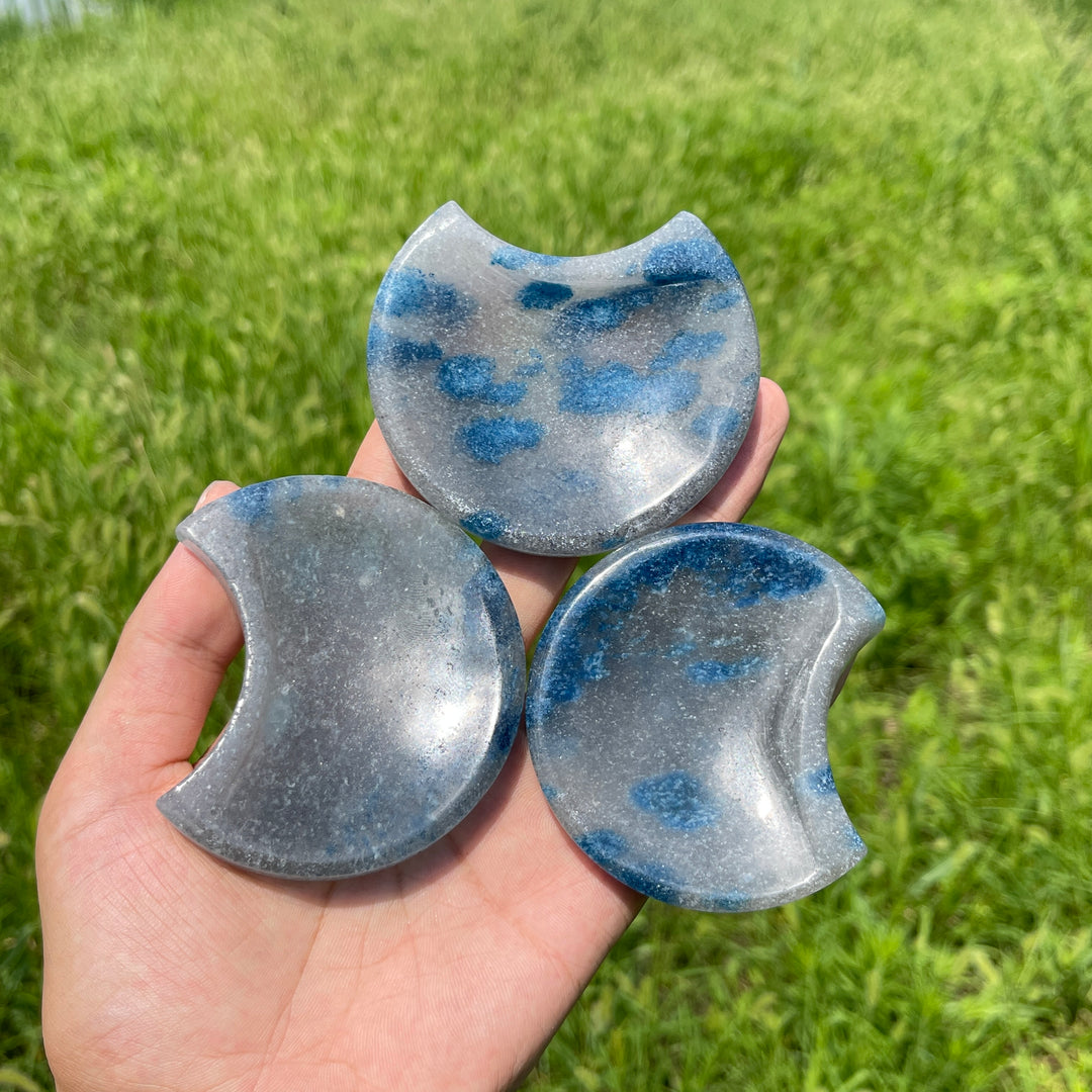 Natural Crystal K2 Moon Bowl