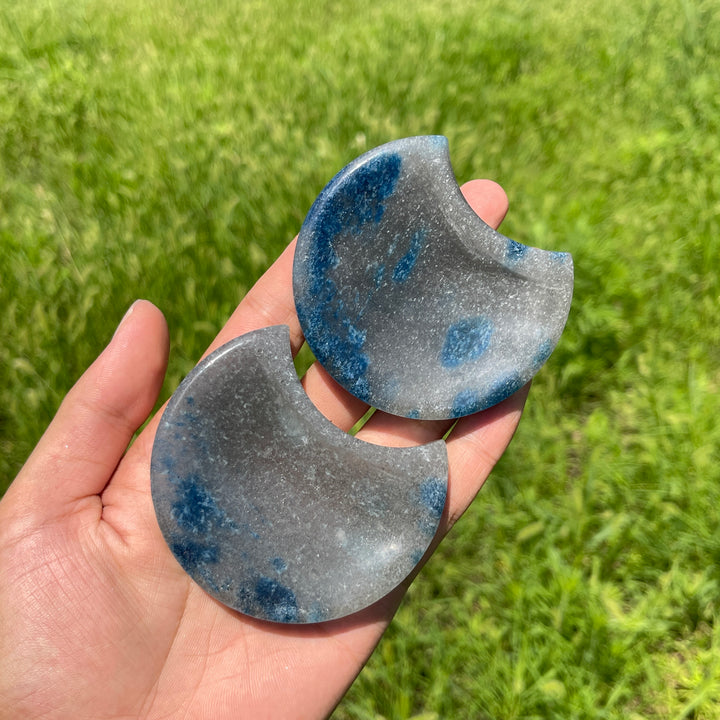 Natural Crystal K2 Moon Bowl