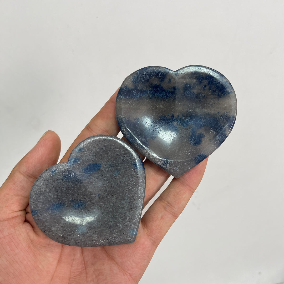 Natural Crystal K2 Heart Bowl