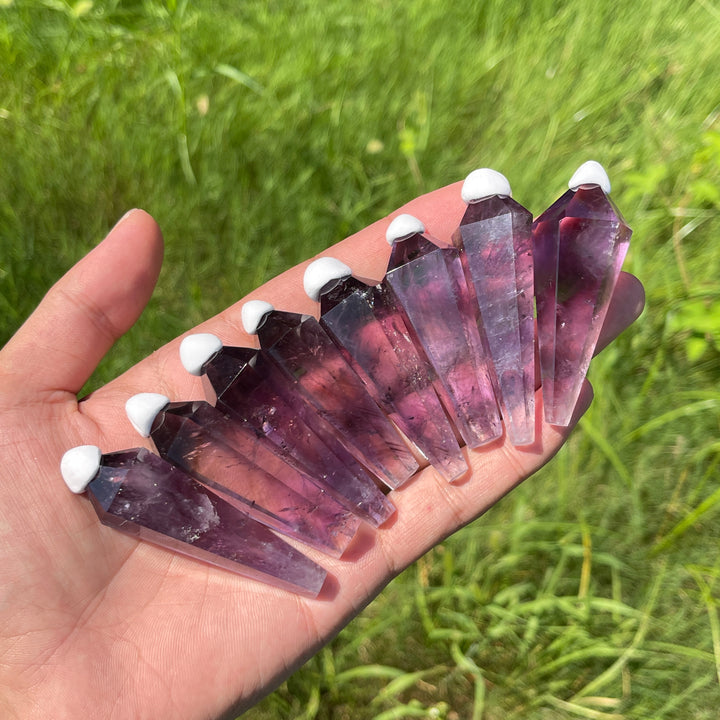 Natural Crystal Graceful Amethyst Wand