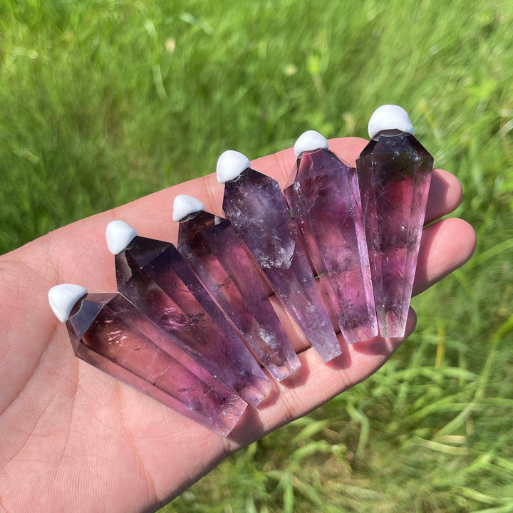 Natural Crystal Graceful Amethyst Wand