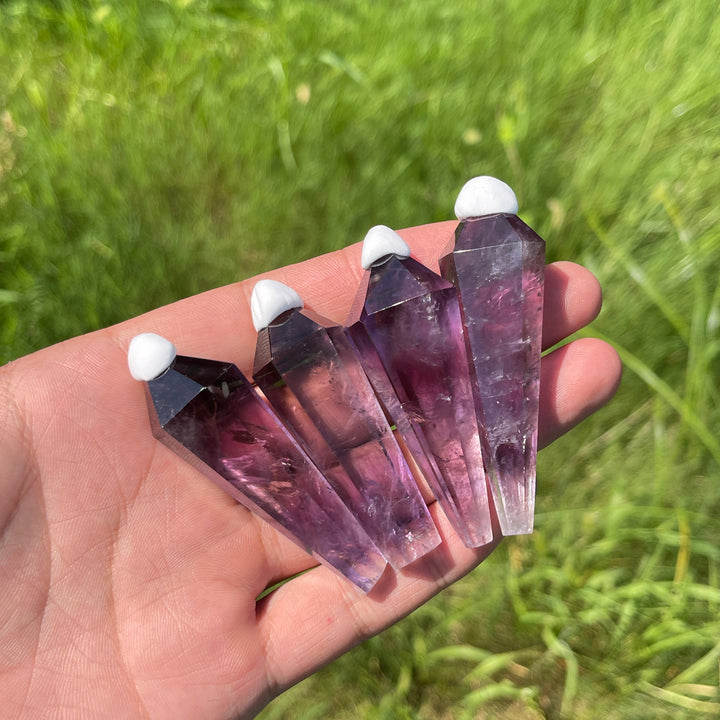 Natural Crystal Graceful Amethyst Wand