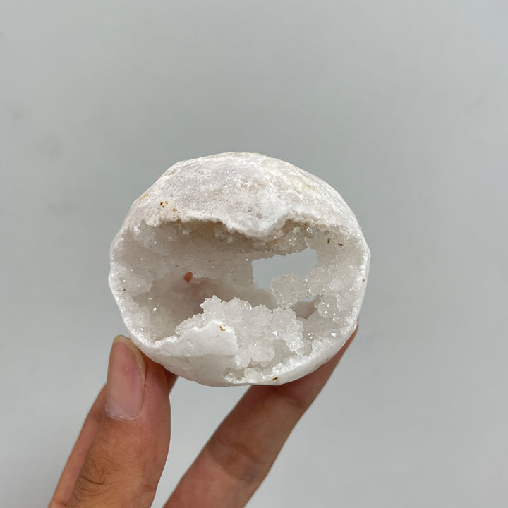 Unique,Natural Crystal Moroccan Geode Sphere