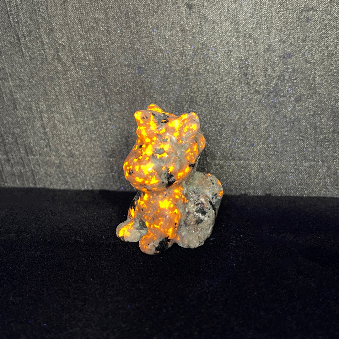 Natural Crystal Lovely Unicorn Carving