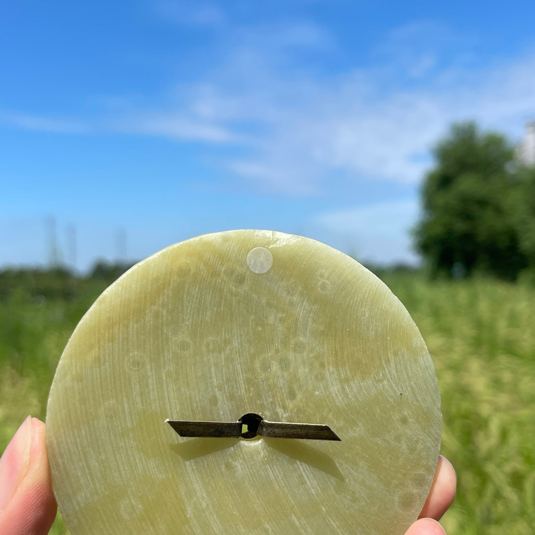 Unique,A Slightly Imperfect Natural Crystal Afghanistan Jade Trinket Box