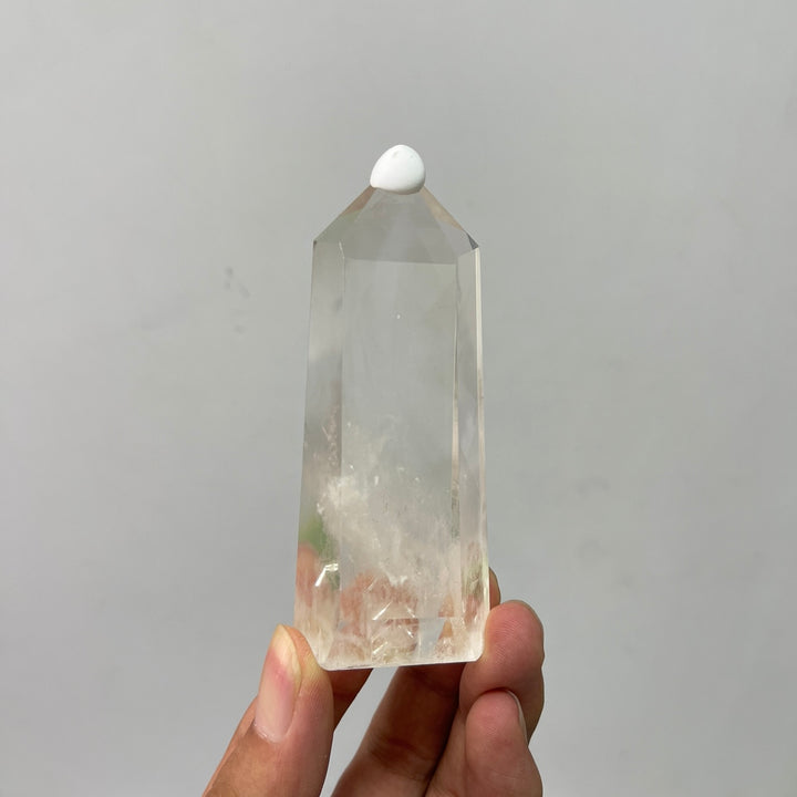Unique,Natural Crystal Blue Needle Quartz Point