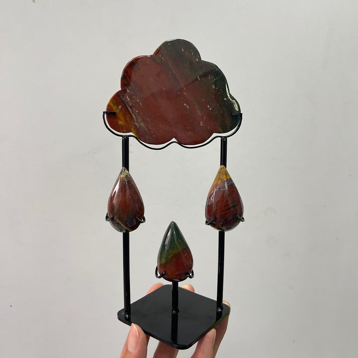 Unique,A Slightly Imperfect Natural Crystal Exquisite Cloud Raindrop