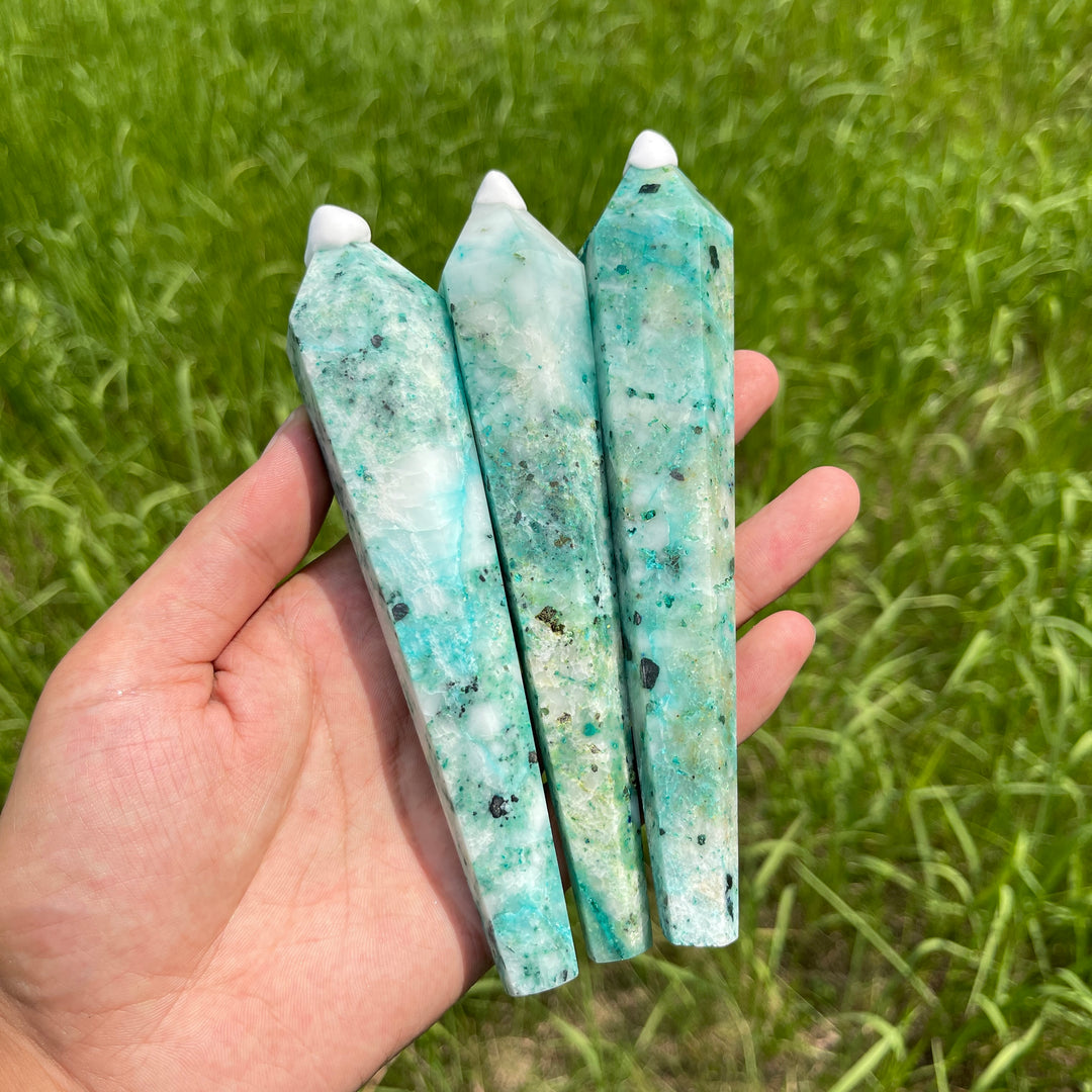 Natural Crystal Phoenix Stone Wand
