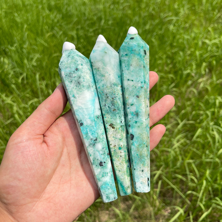 Natural Crystal Phoenix Stone Wand