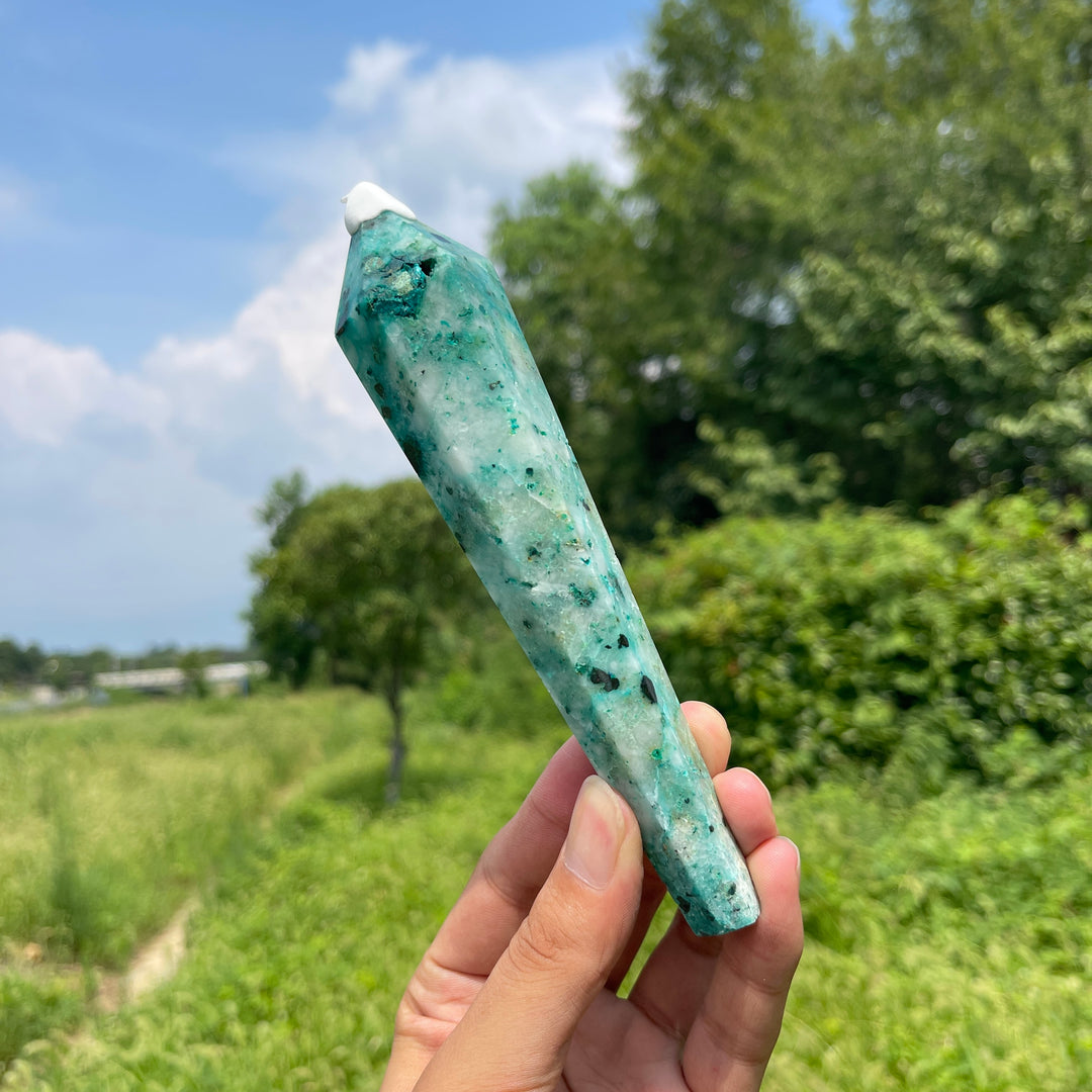 Natural Crystal Phoenix Stone Wand