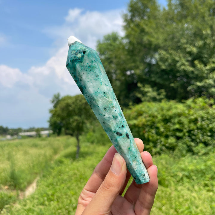 Natural Crystal Phoenix Stone Wand