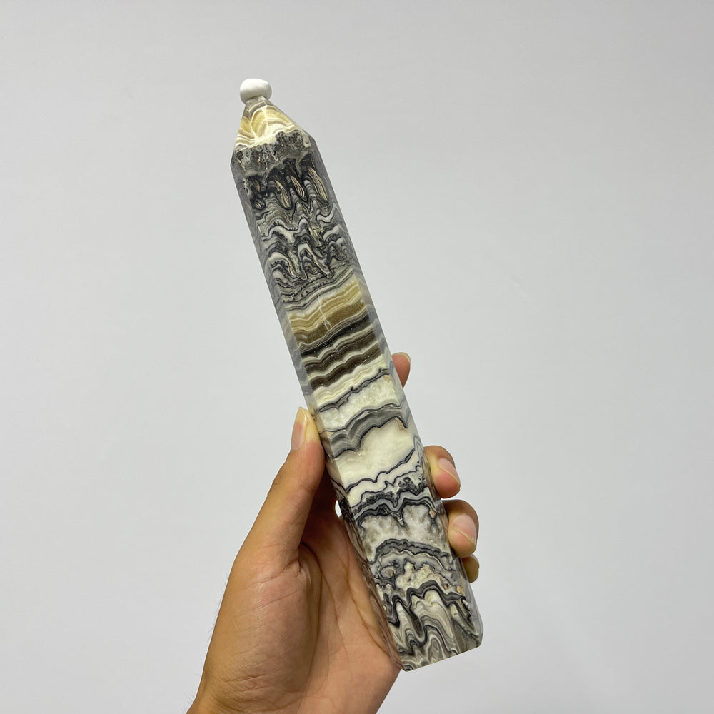 Unique,Natural Crystal Mexican Calcite Point