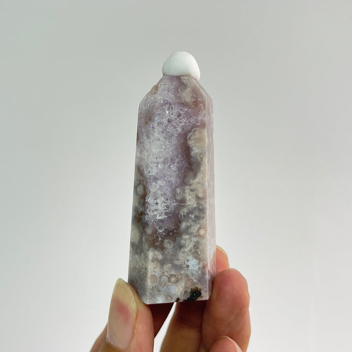 Natural Crystal Pink Amethyst Point