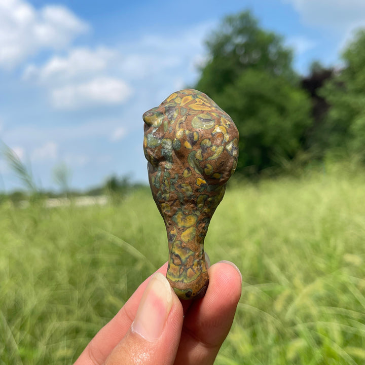 Natural Crystal Carving Chicken Drumstick