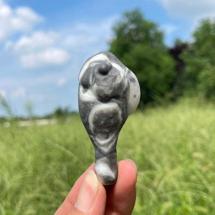 Natural Crystal Carving Chicken Drumstick