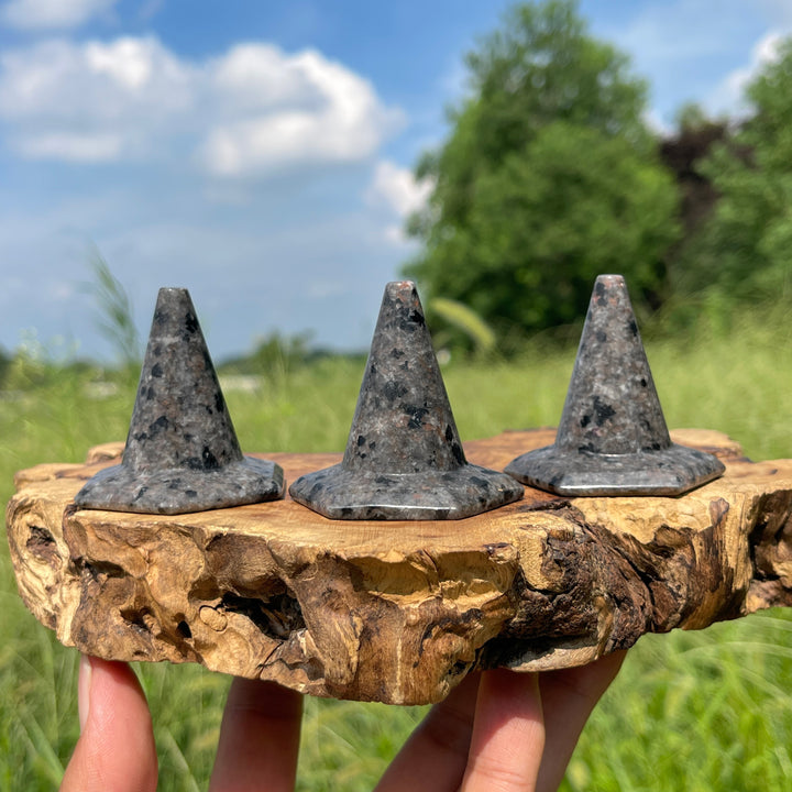 Natural Crystal Yooperlite Traffic Cone
