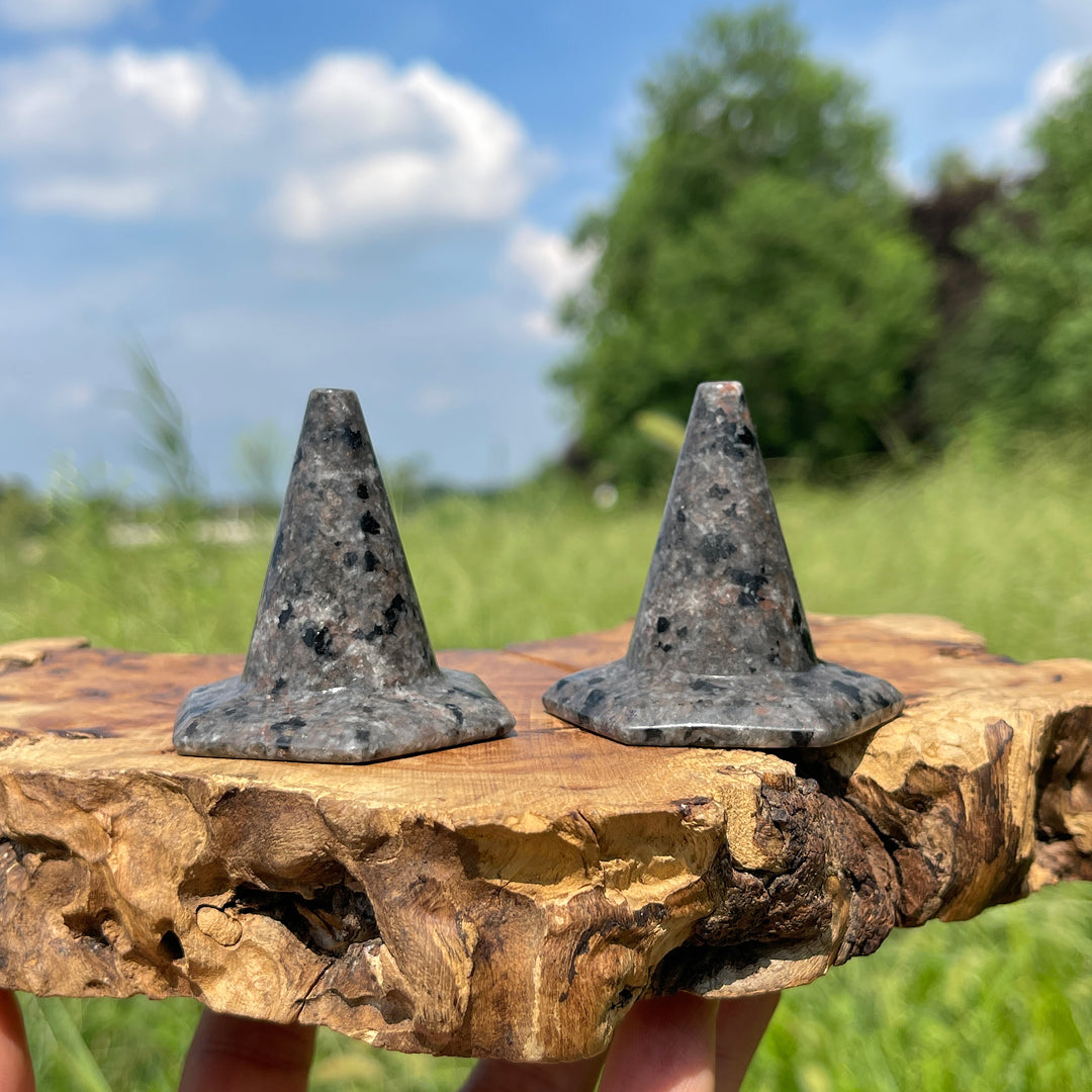Natural Crystal Yooperlite Traffic Cone