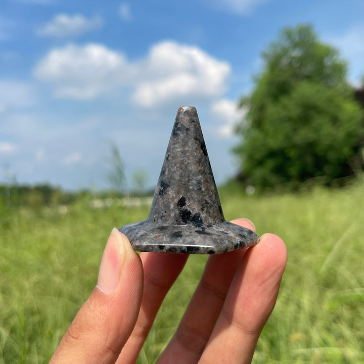 Natural Crystal Yooperlite Traffic Cone