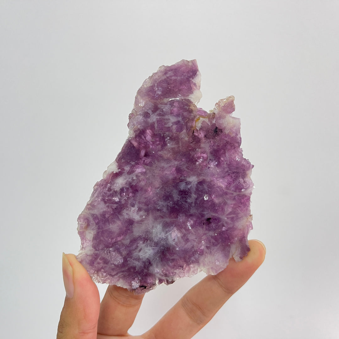 Unique,Natural Lepidolite Slices