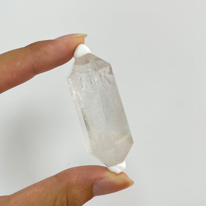 Natural Crystal Clear Quartz Mini Double Point