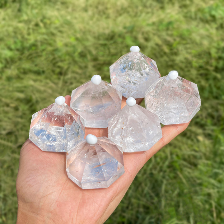 Natural Crystal Clear Quartz Diamond